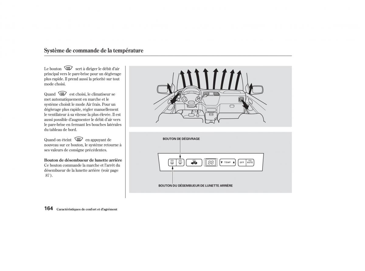 Honda Odyssey II 2 manuel du proprietaire / page 163