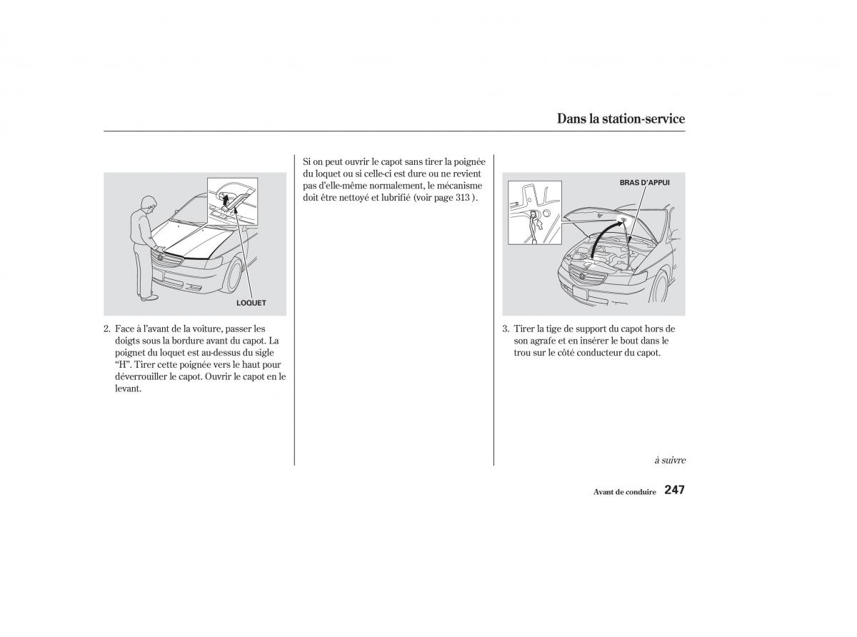 Honda Odyssey II 2 manuel du proprietaire / page 246