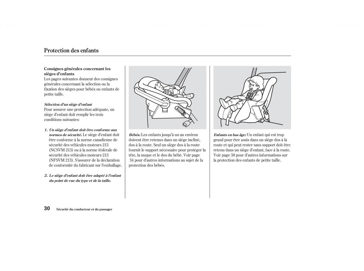 Honda Odyssey II 2 manuel du proprietaire / page 29