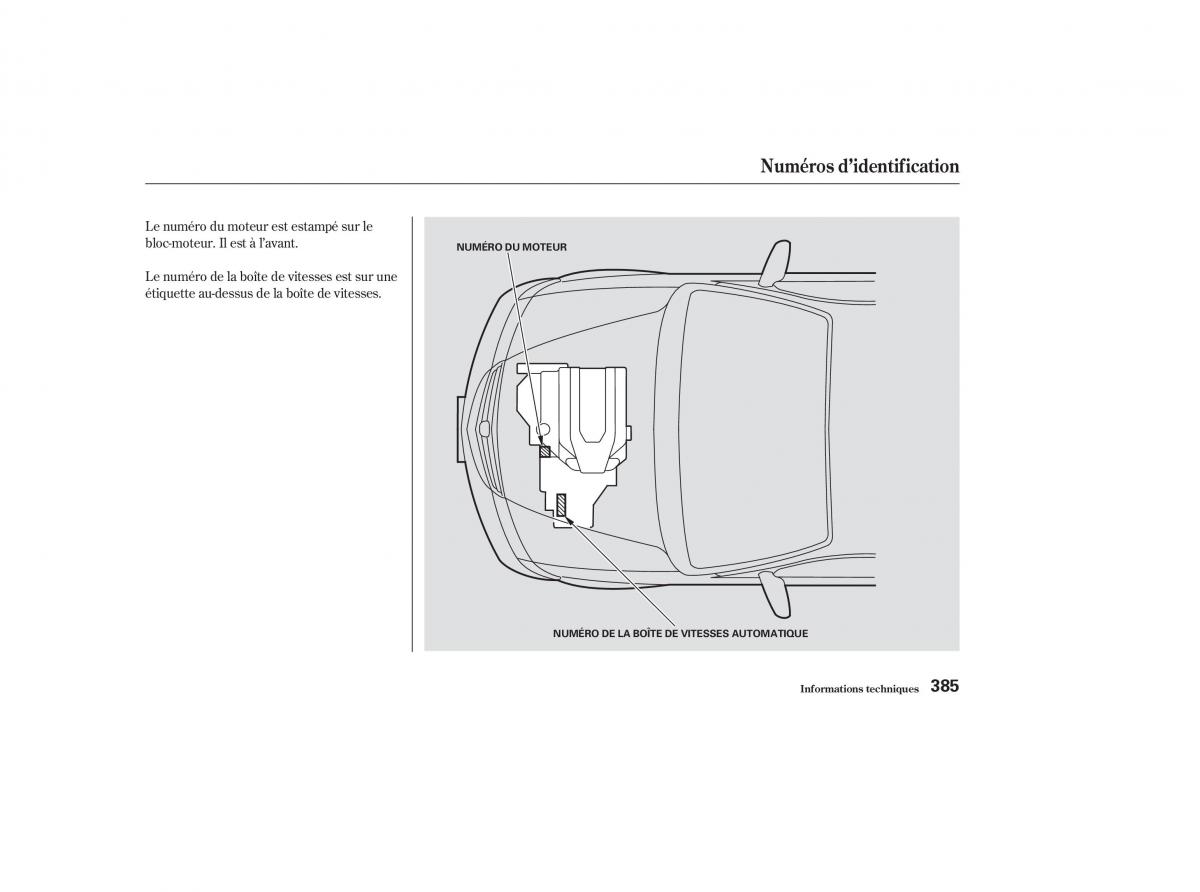 Honda Odyssey II 2 manuel du proprietaire / page 384