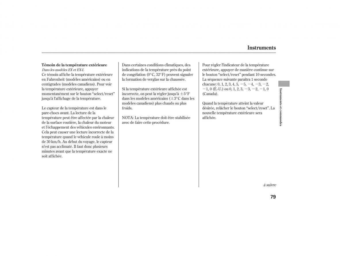 Honda Odyssey III 3 manuel du proprietaire / page 93