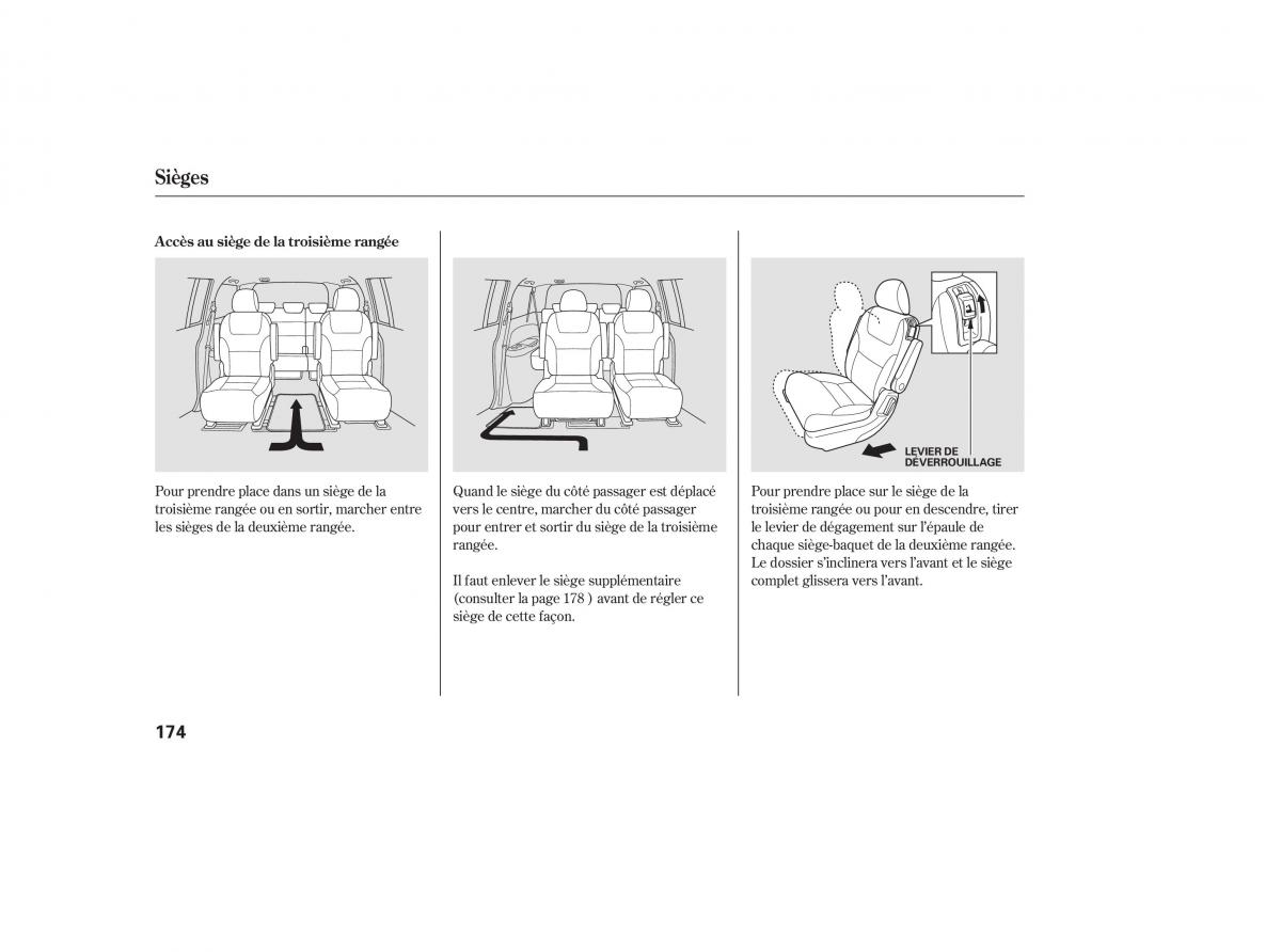 Honda Odyssey III 3 manuel du proprietaire / page 189