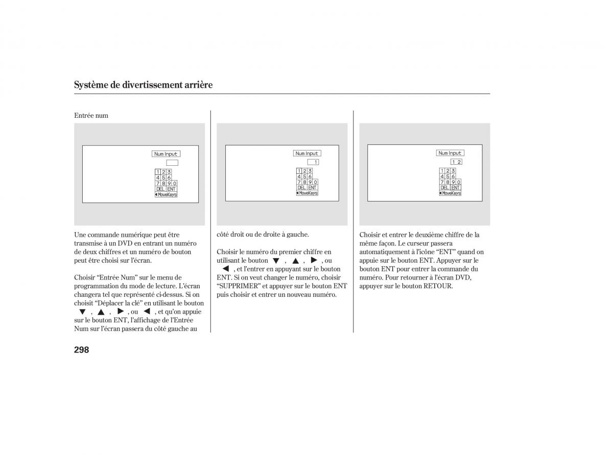 Honda Odyssey III 3 manuel du proprietaire / page 316