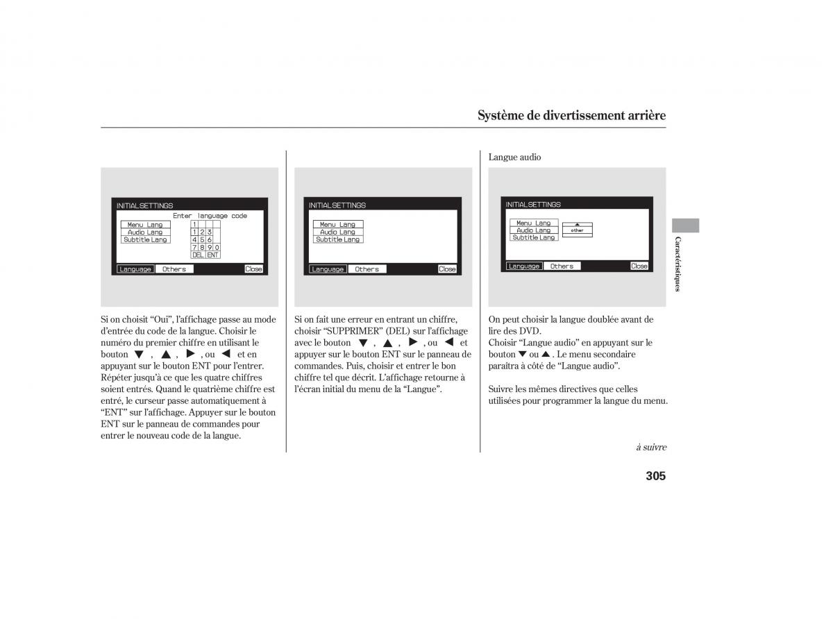 Honda Odyssey III 3 manuel du proprietaire / page 323