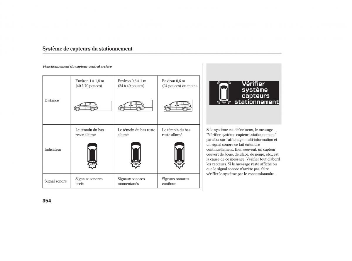 Honda Odyssey III 3 manuel du proprietaire / page 372