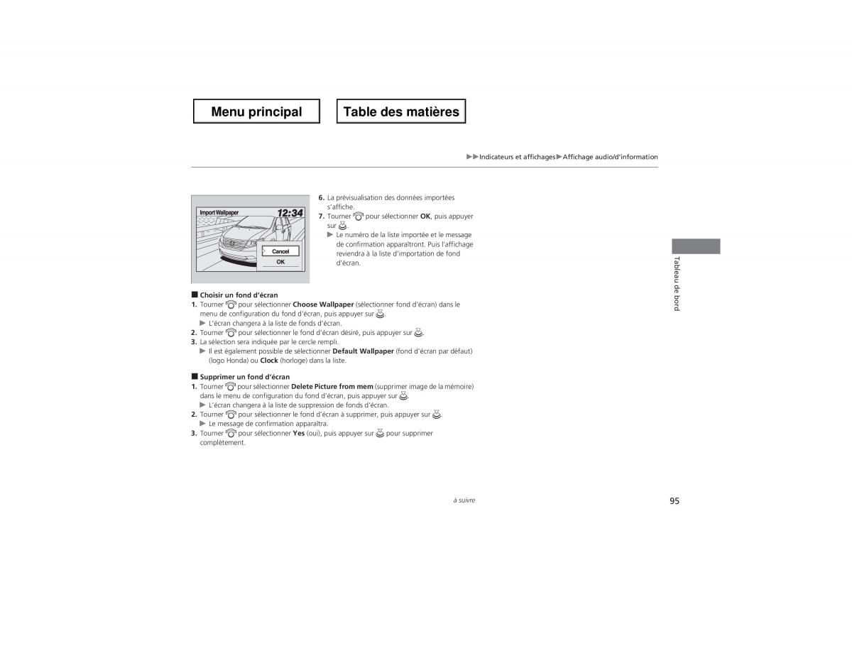 Honda Odyssey IV 4 manuel du proprietaire / page 96