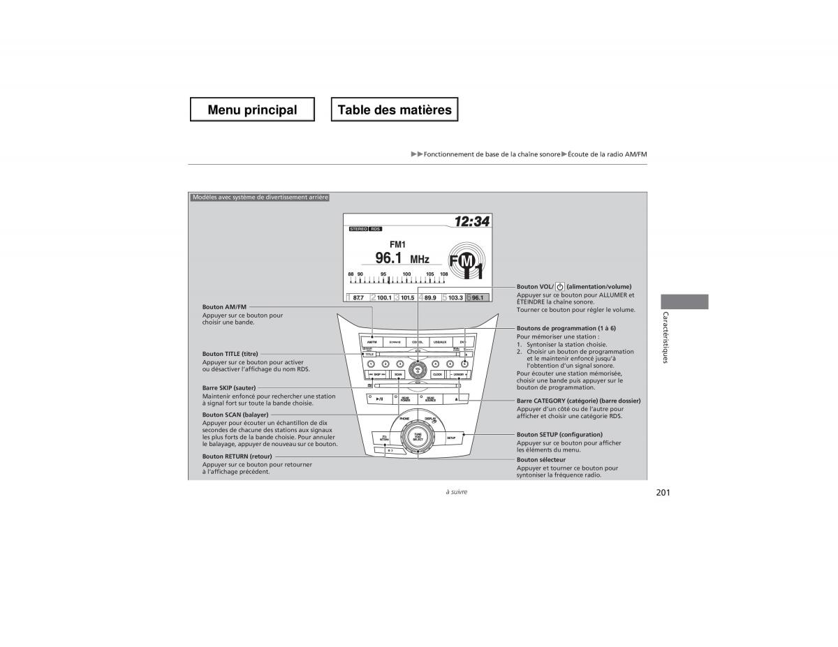 Honda Odyssey IV 4 manuel du proprietaire / page 202