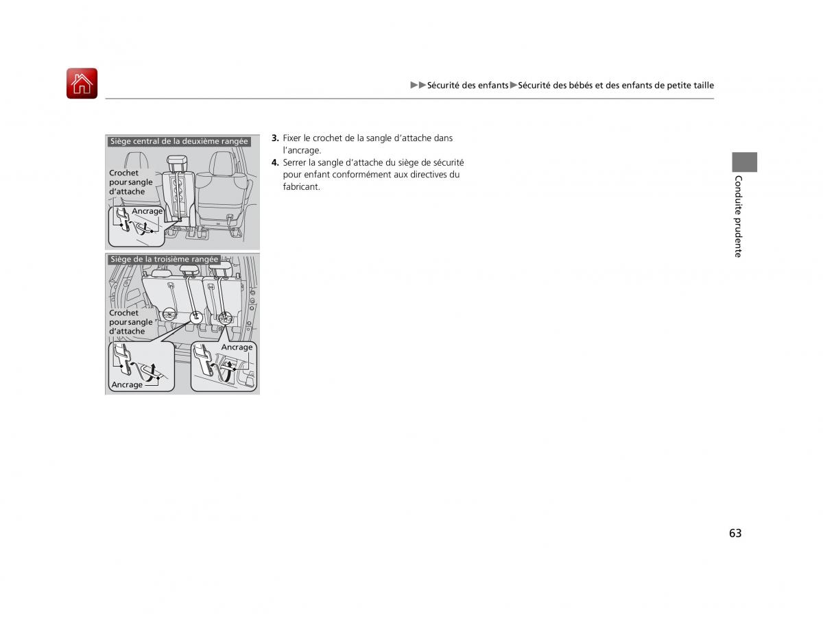 Honda Odyssey IV 4 FL manuel du proprietaire / page 64