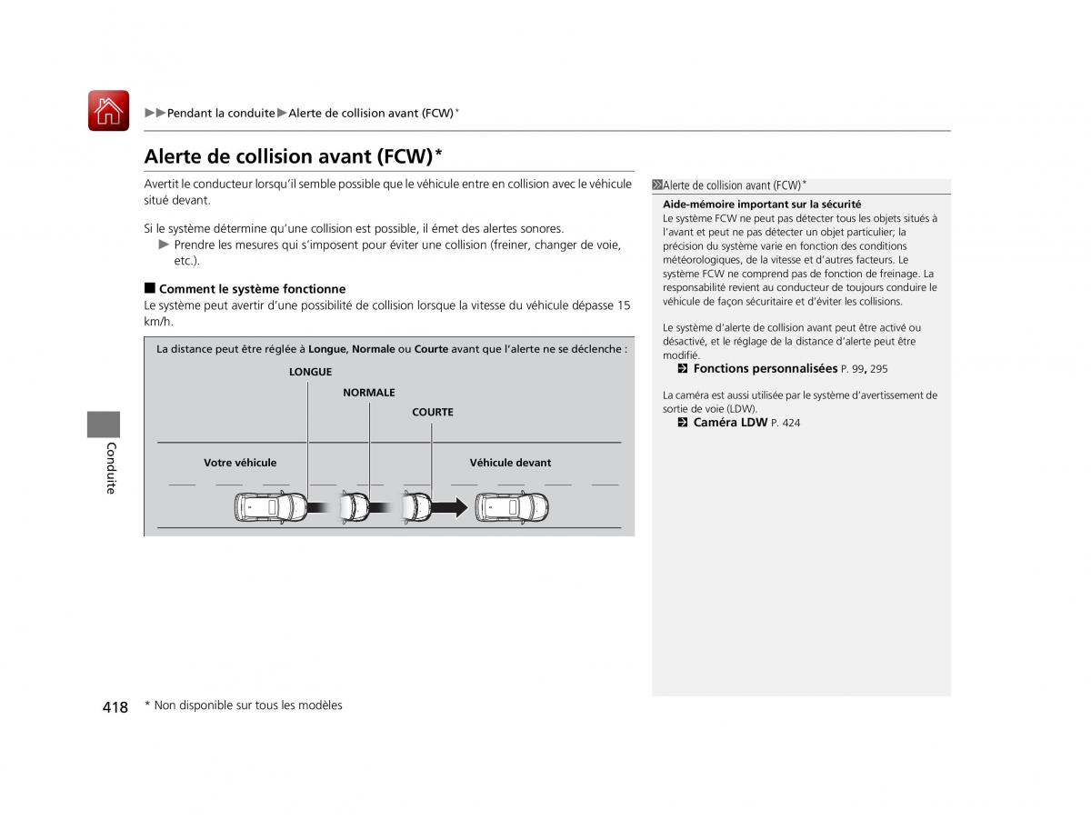 Honda Odyssey IV 4 FL manuel du proprietaire / page 419