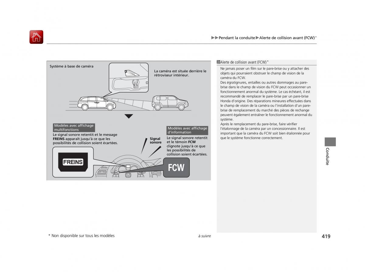 Honda Odyssey IV 4 FL manuel du proprietaire / page 420