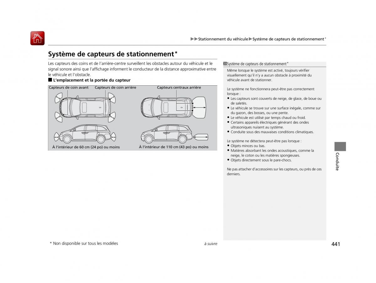 Honda Odyssey IV 4 FL manuel du proprietaire / page 442