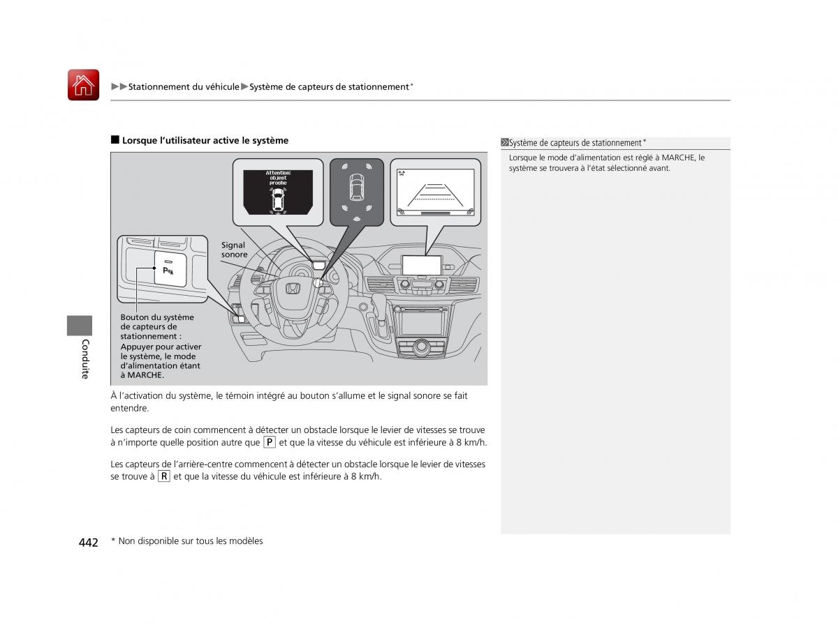 Honda Odyssey IV 4 FL manuel du proprietaire / page 443