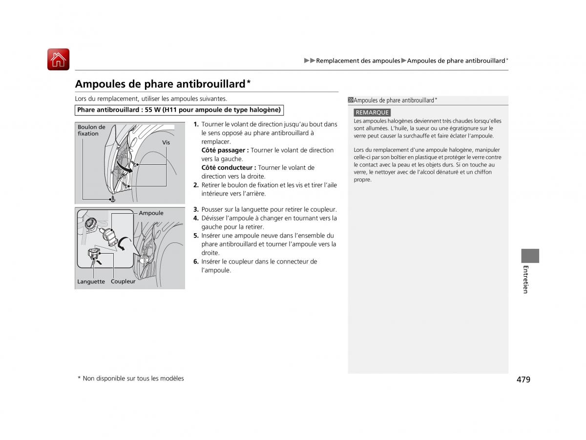 Honda Odyssey IV 4 FL manuel du proprietaire / page 480