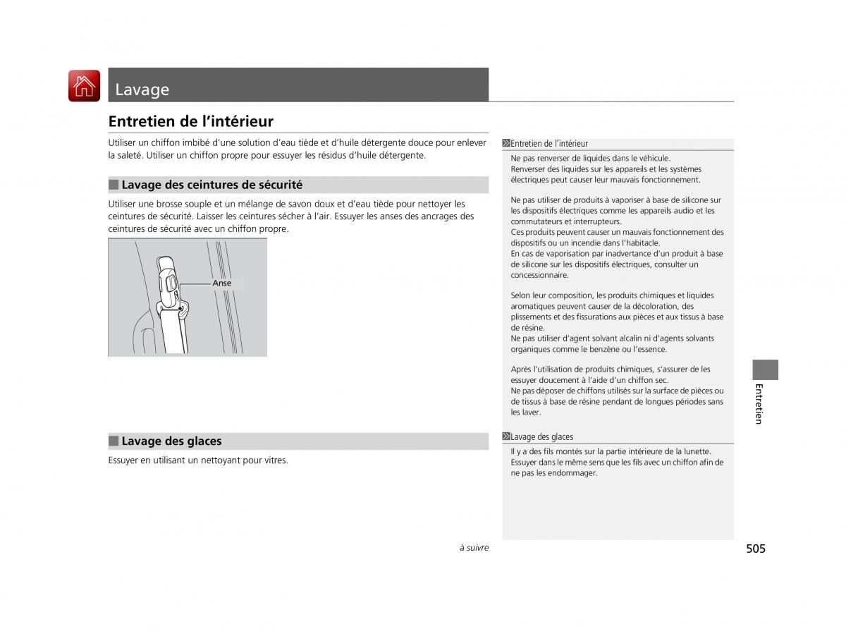 Honda Odyssey IV 4 FL manuel du proprietaire / page 506