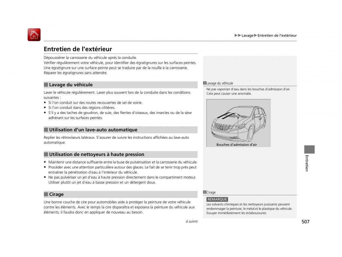 Honda Odyssey IV 4 FL manuel du proprietaire / page 508