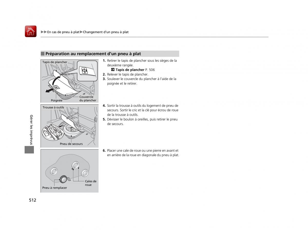 Honda Odyssey IV 4 FL manuel du proprietaire / page 513