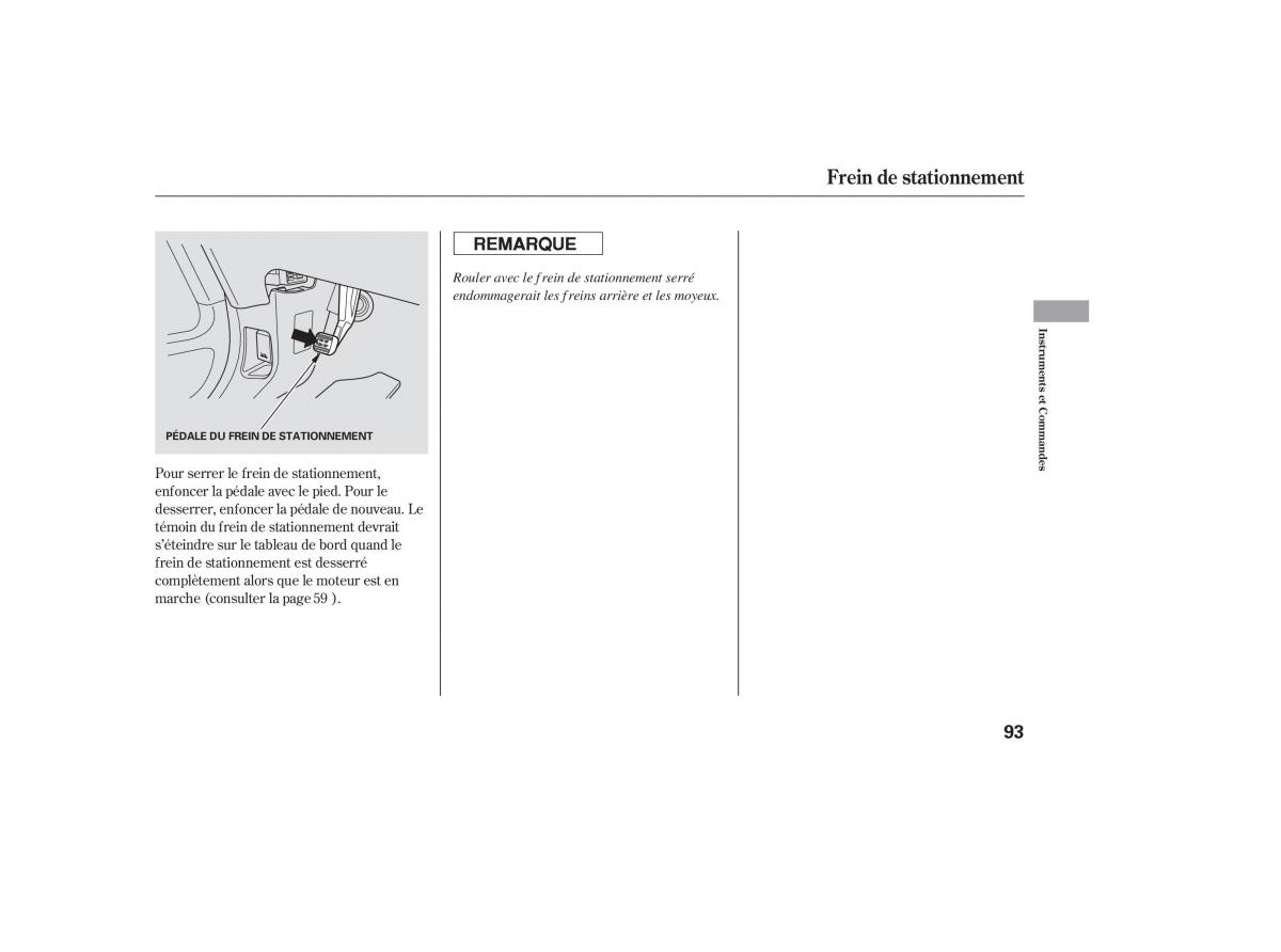 Honda Pilot I 1 manuel du proprietaire / page 88