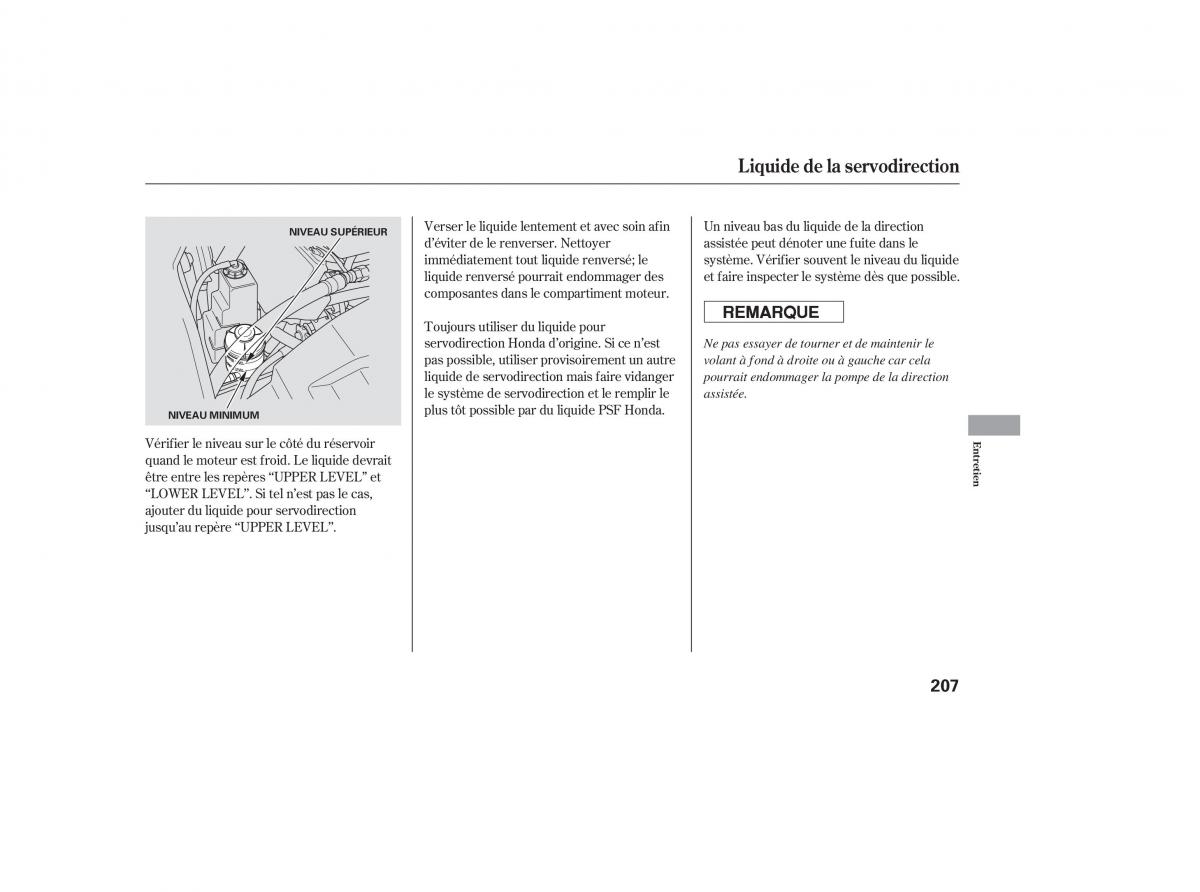 Honda Pilot I 1 manuel du proprietaire / page 198