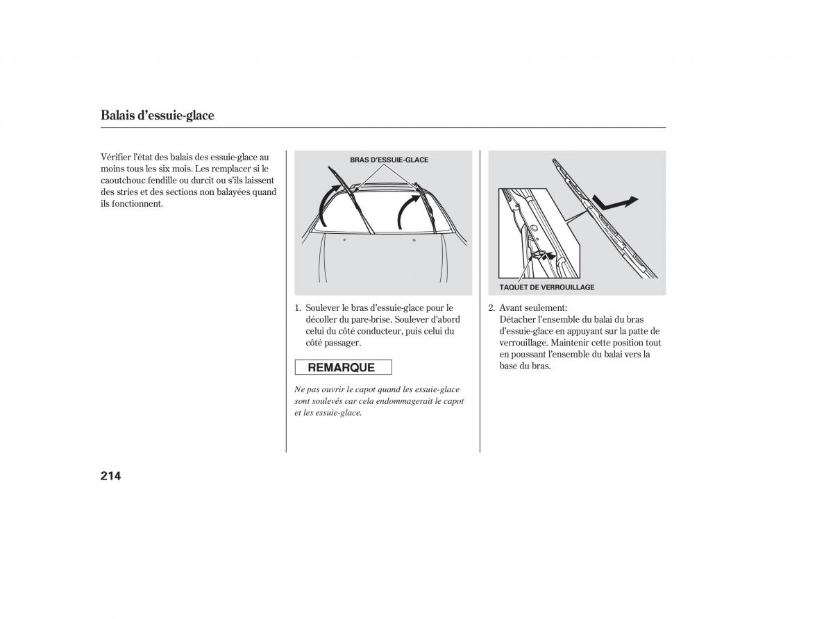 Honda Pilot I 1 manuel du proprietaire / page 205