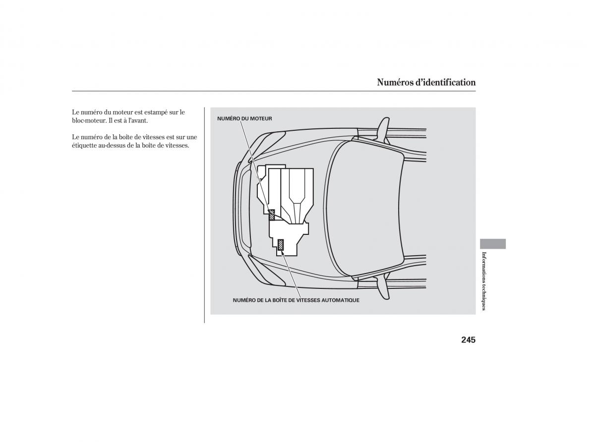 Honda Pilot I 1 manuel du proprietaire / page 234