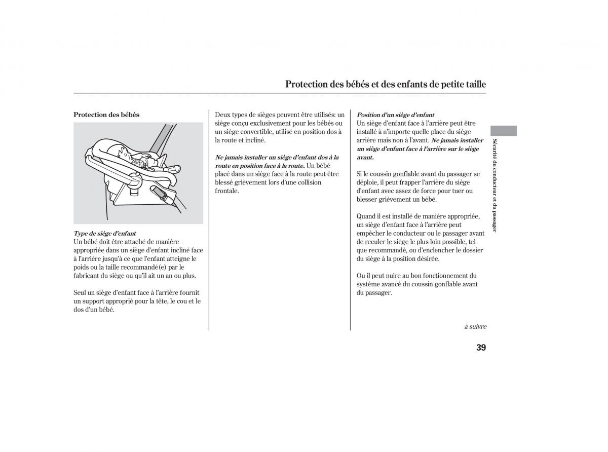 Honda Pilot I 1 manuel du proprietaire / page 35