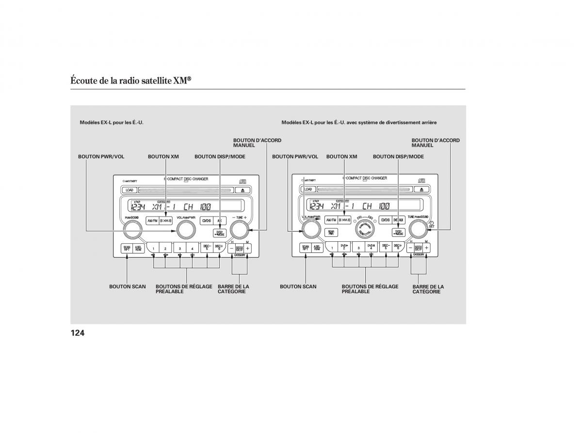 Honda Pilot I 1 FL manuel du proprietaire / page 126