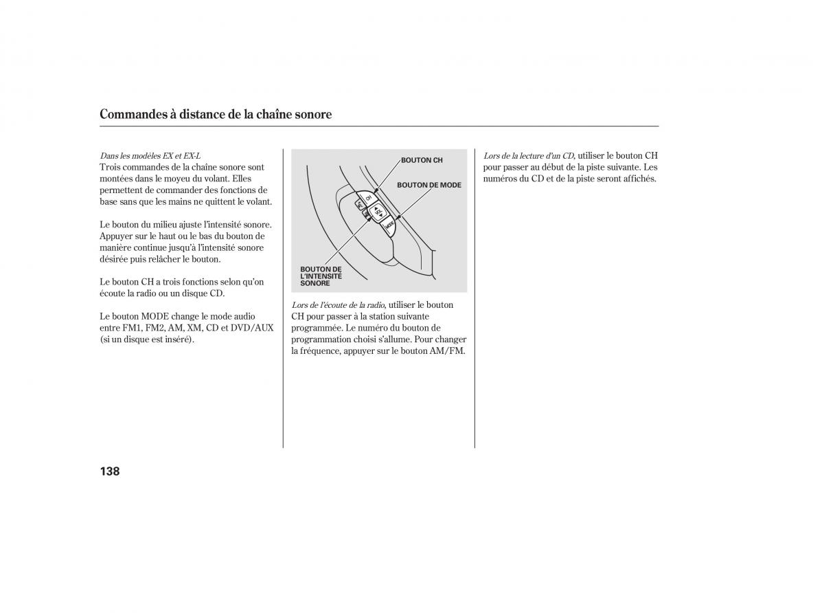 Honda Pilot I 1 FL manuel du proprietaire / page 140