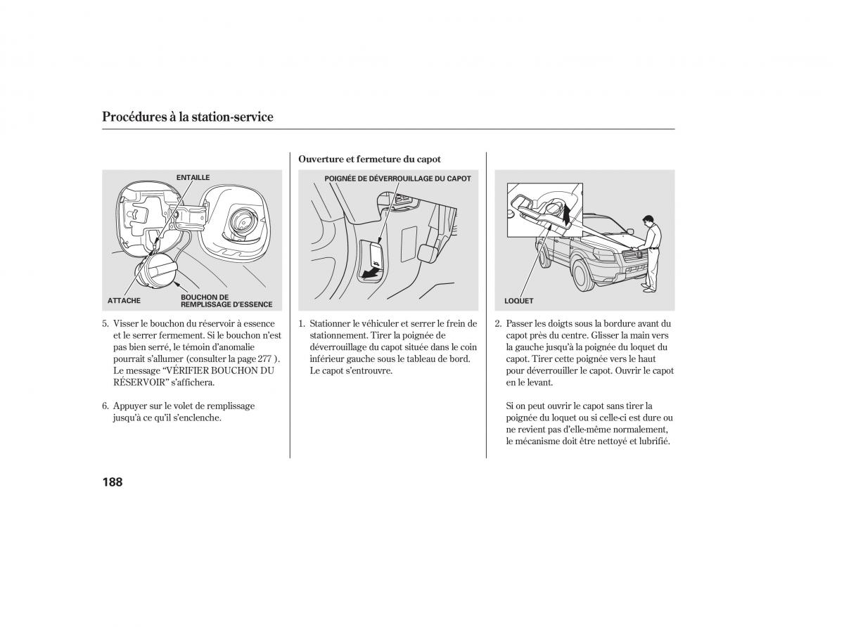 Honda Pilot I 1 FL manuel du proprietaire / page 189