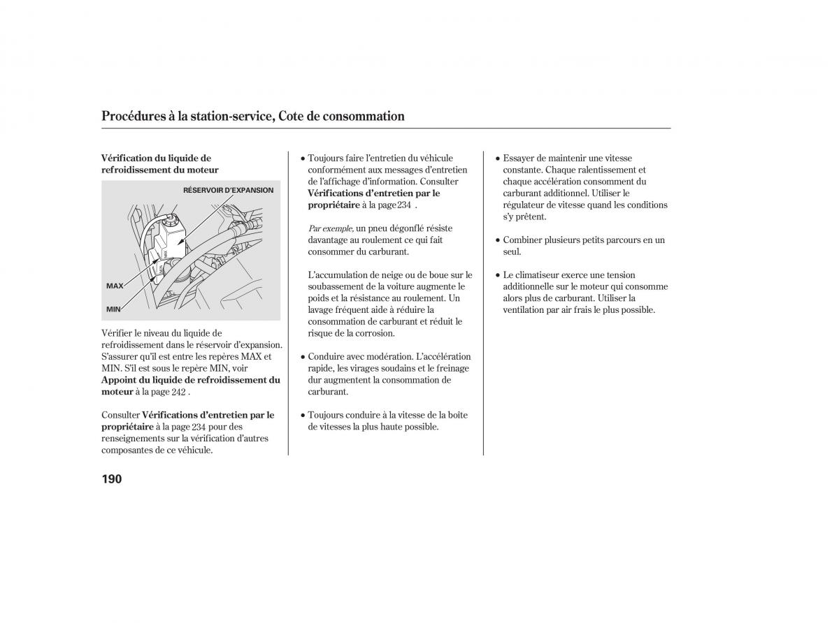 Honda Pilot I 1 FL manuel du proprietaire / page 191