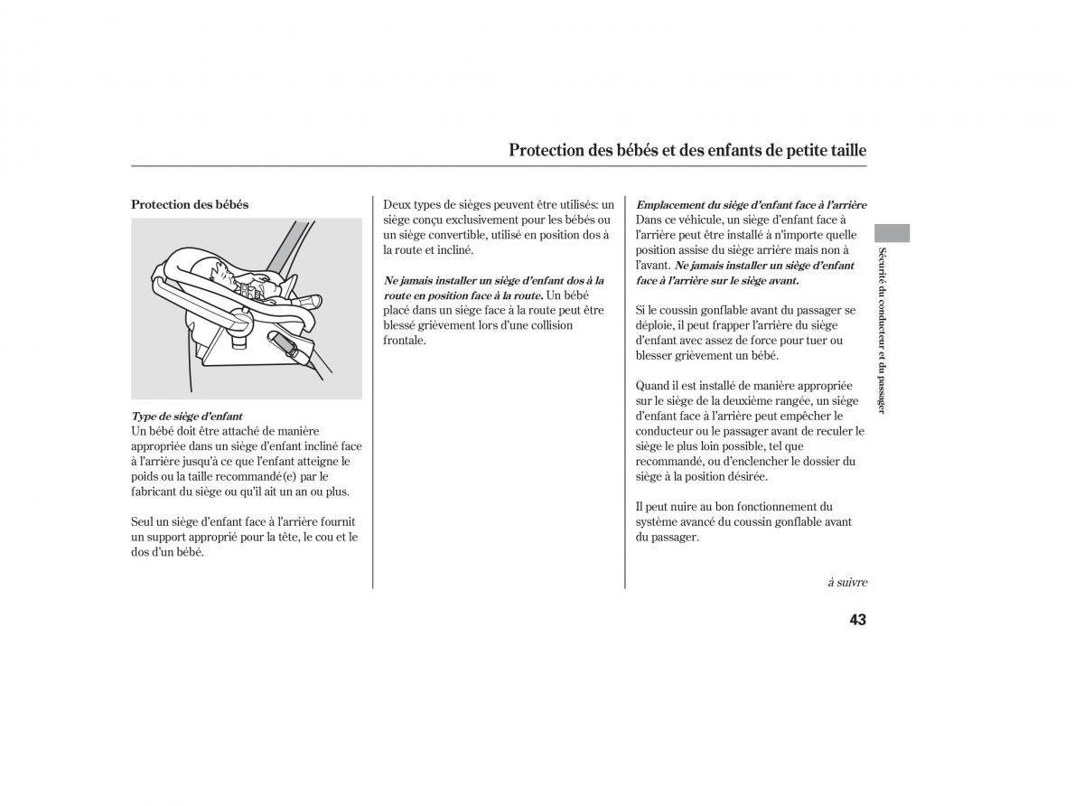 Honda Pilot I 1 FL manuel du proprietaire / page 47