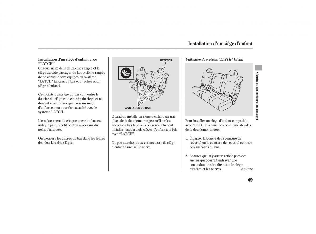 Honda Pilot II 2 manuel du proprietaire / page 65