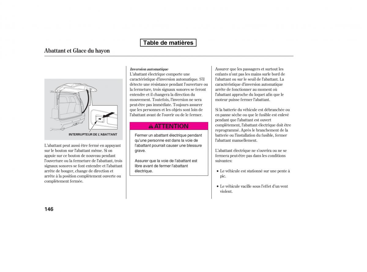 Honda Pilot II 2 manuel du proprietaire / page 733