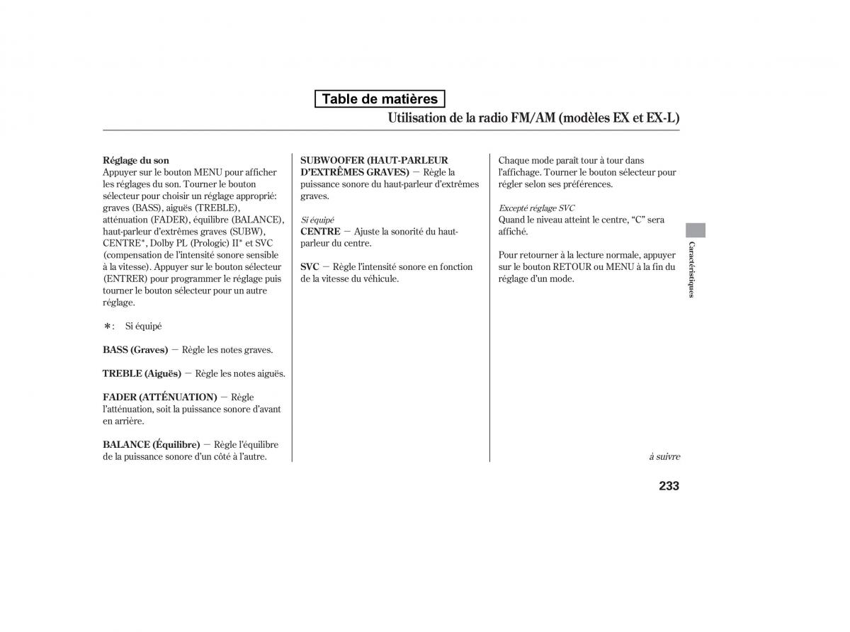 Honda Pilot II 2 manuel du proprietaire / page 820