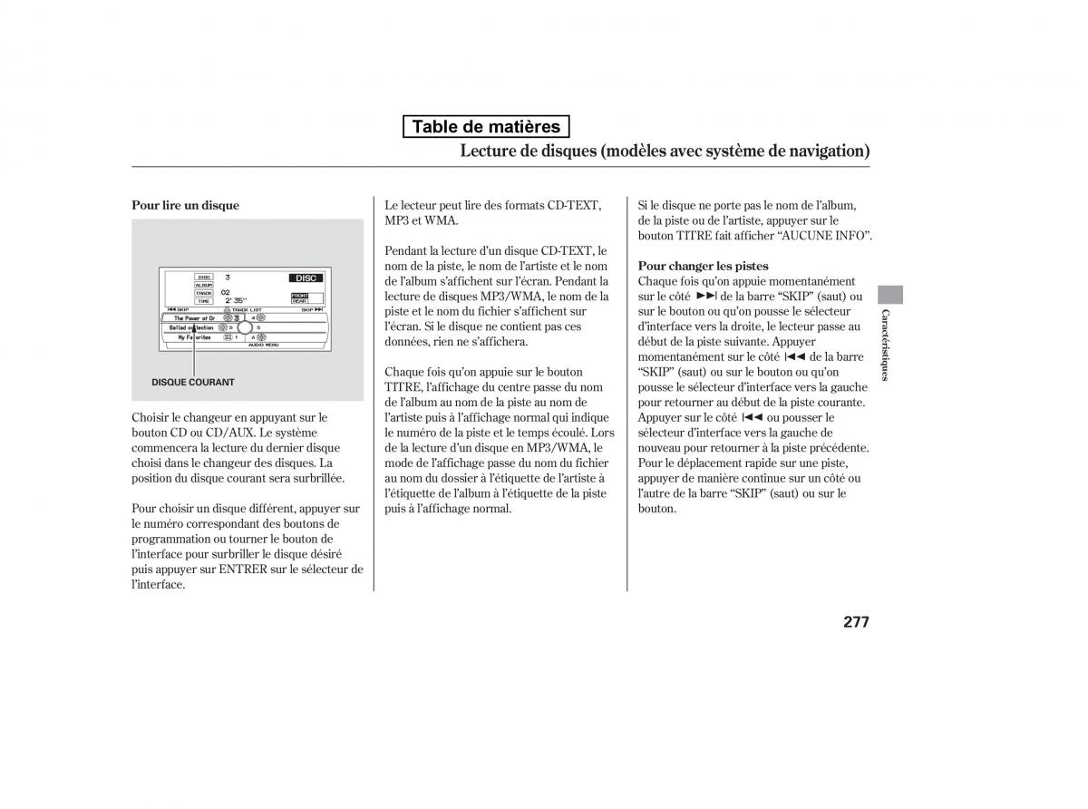 Honda Pilot II 2 manuel du proprietaire / page 864