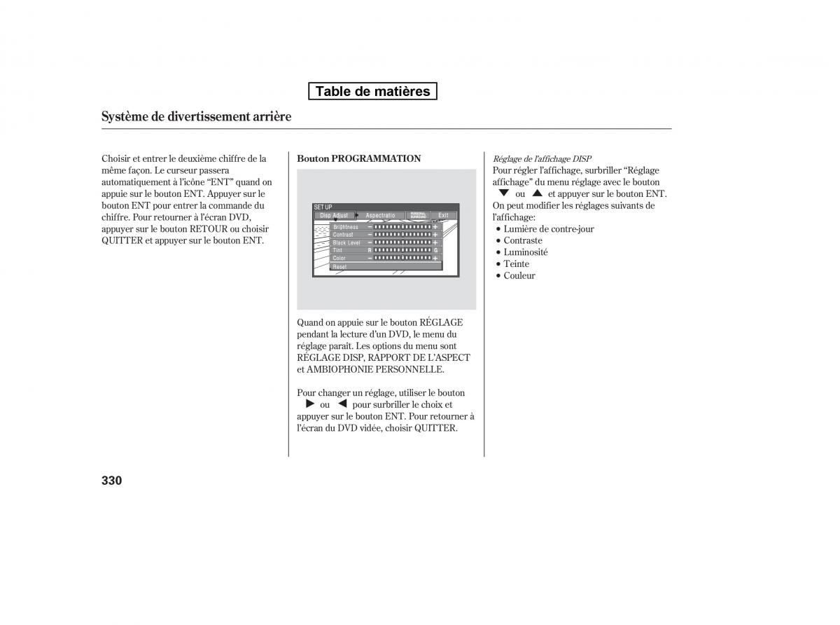 Honda Pilot II 2 manuel du proprietaire / page 918