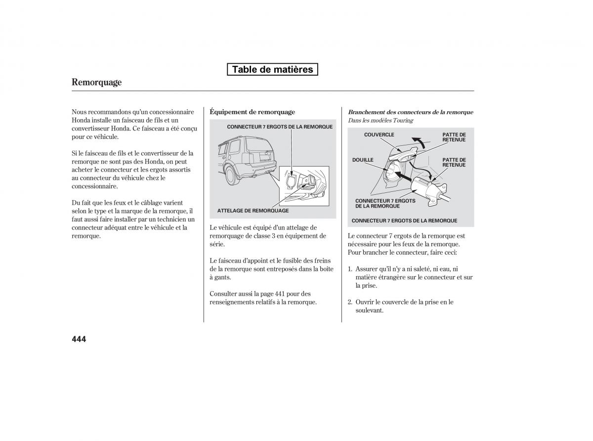 Honda Pilot II 2 manuel du proprietaire / page 1032