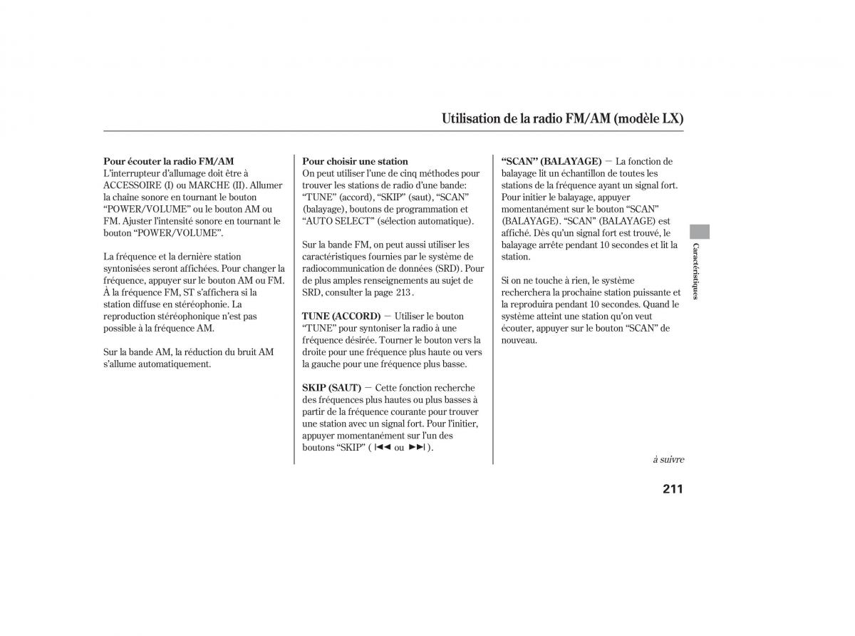 Honda Pilot II 2 manuel du proprietaire / page 227