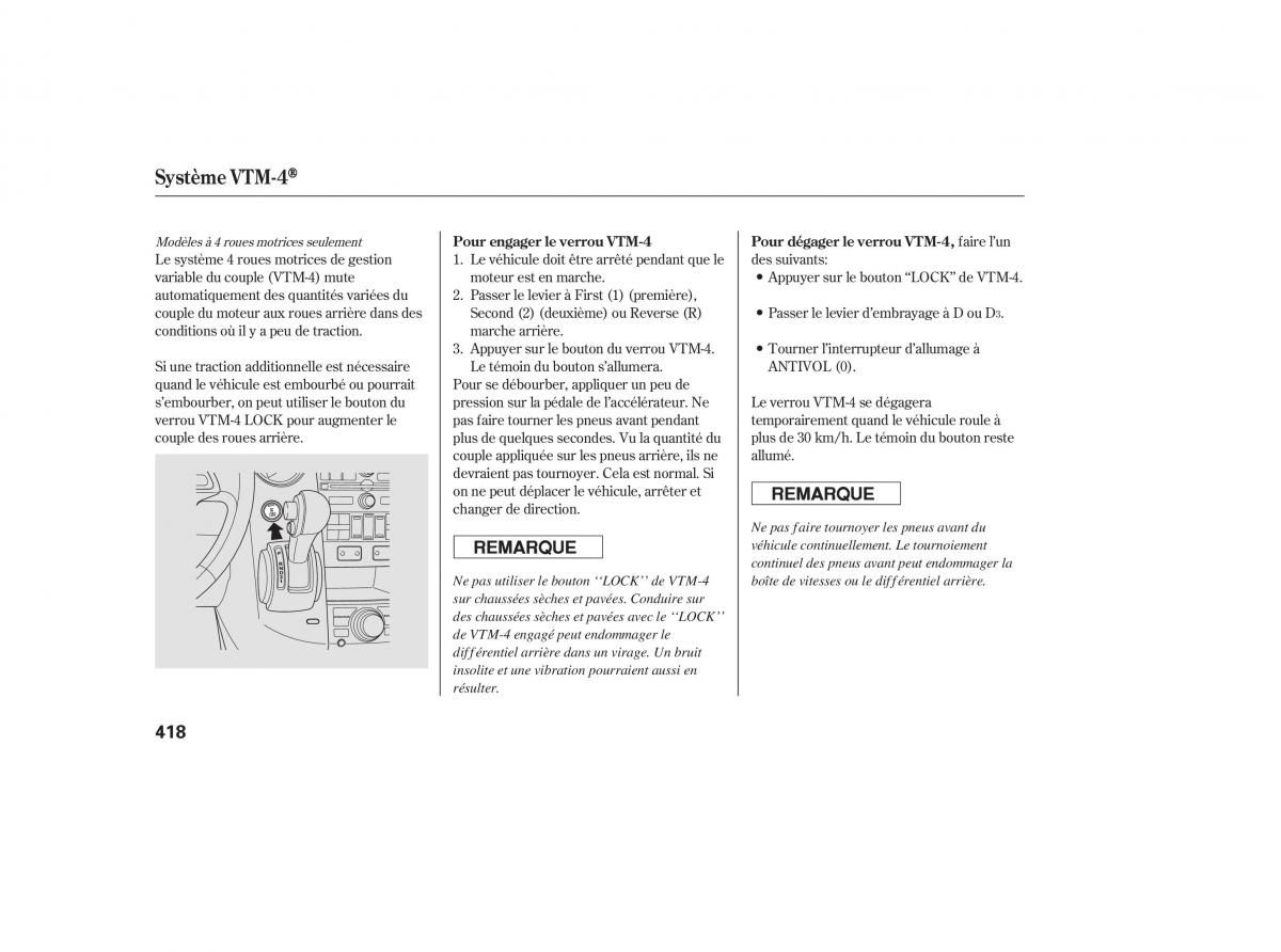 Honda Pilot II 2 manuel du proprietaire / page 434