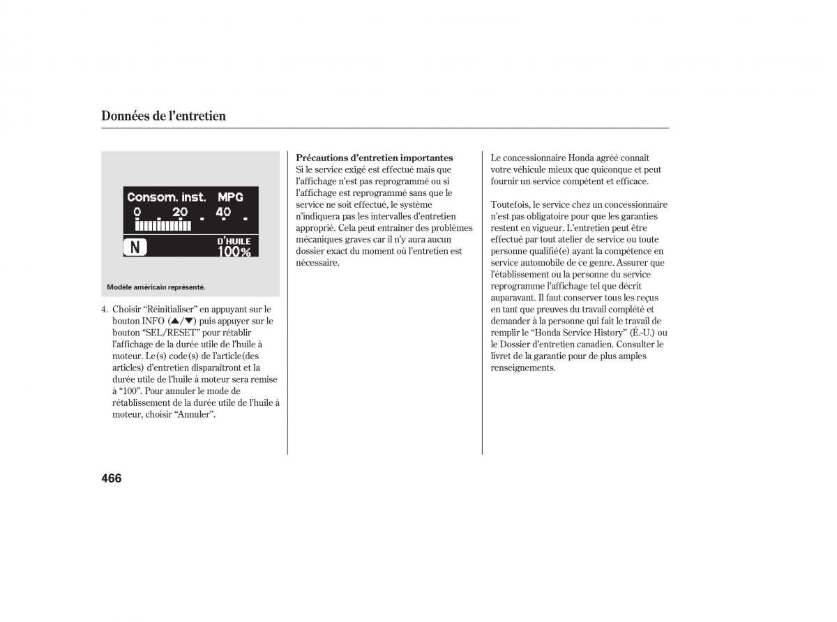 Honda Pilot II 2 manuel du proprietaire / page 482