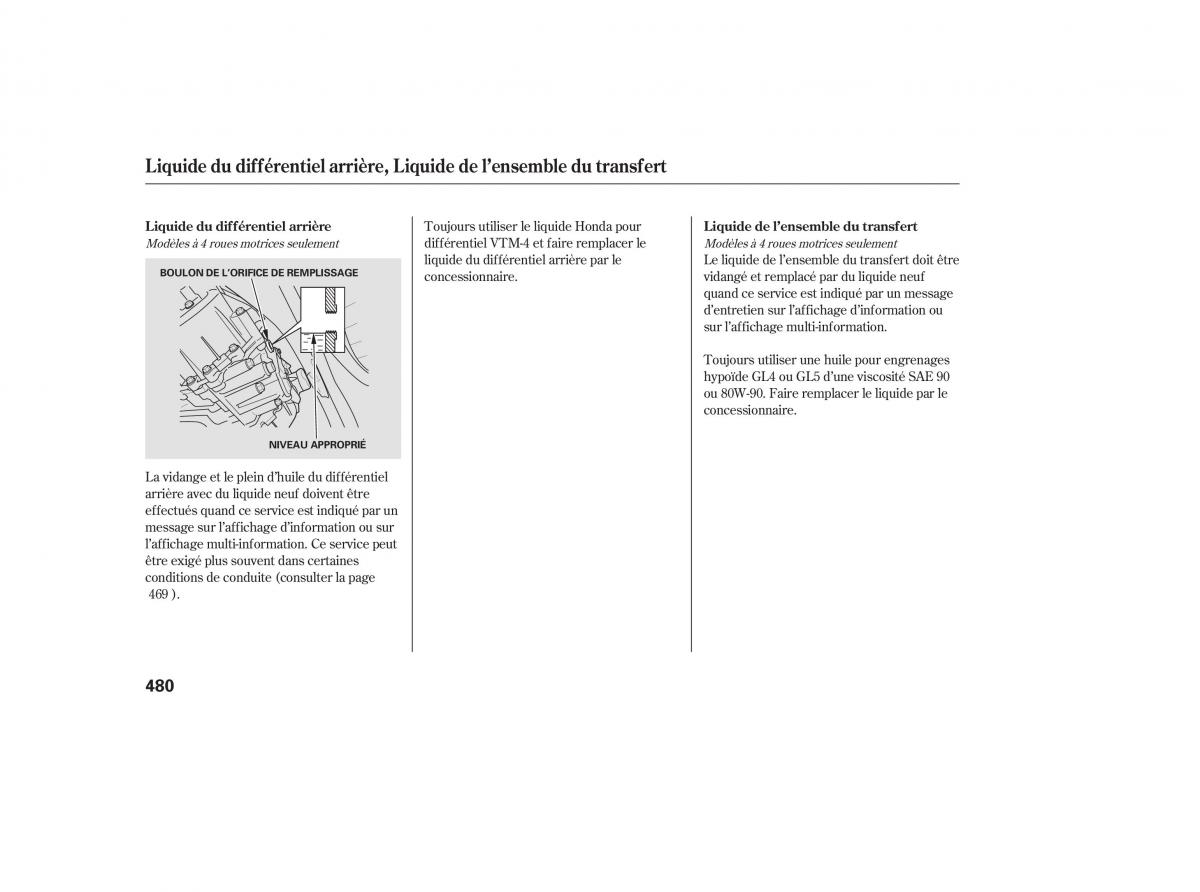 Honda Pilot II 2 manuel du proprietaire / page 496