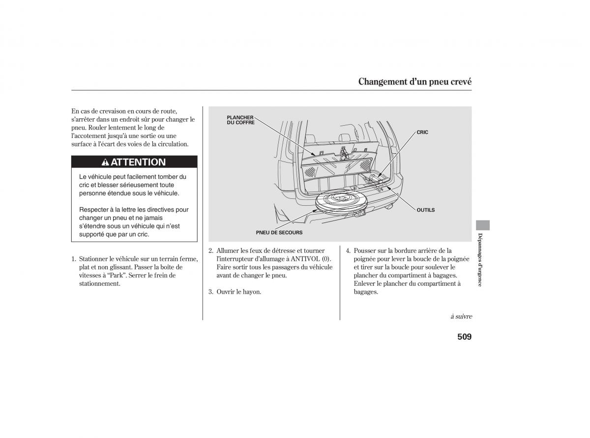 Honda Pilot II 2 manuel du proprietaire / page 525