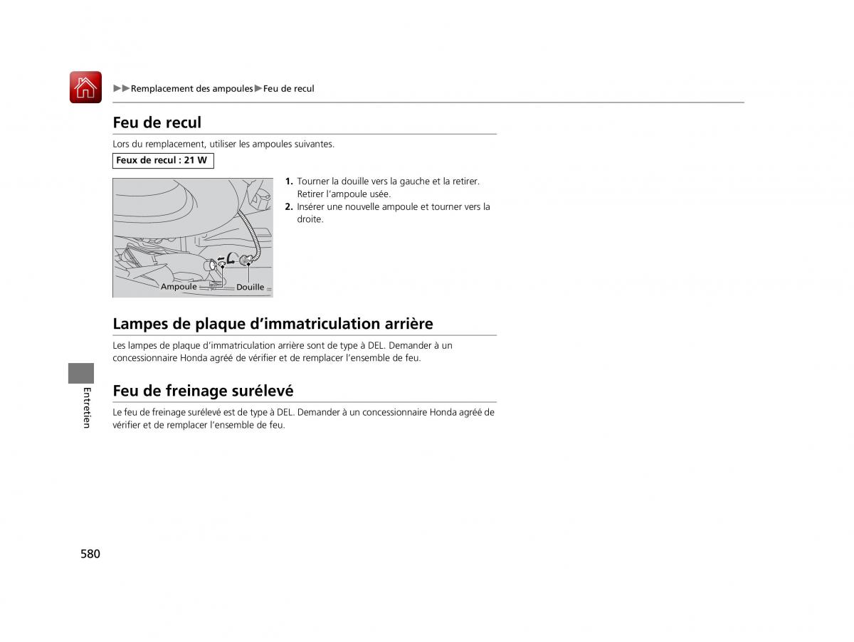 Honda Pilot III 3 manuel du proprietaire / page 581