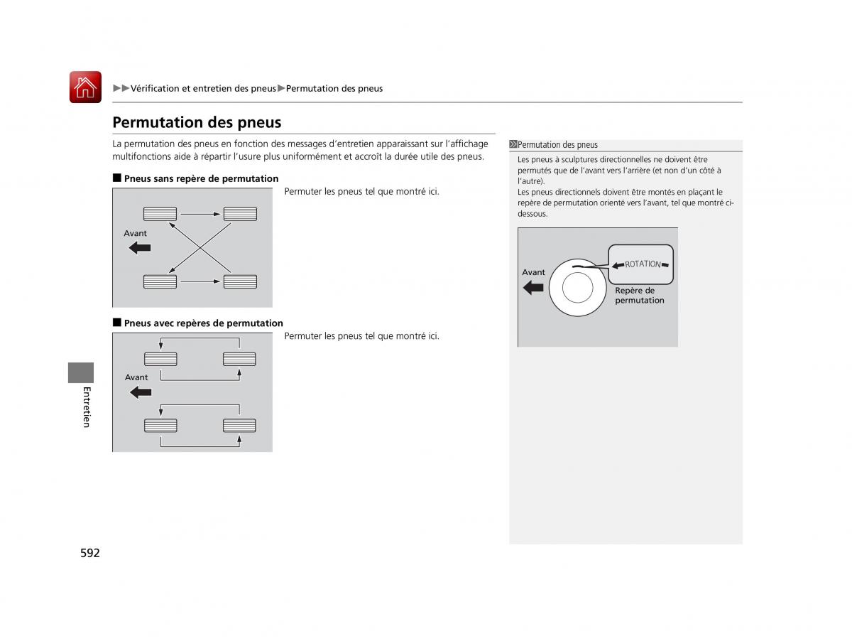 Honda Pilot III 3 manuel du proprietaire / page 593