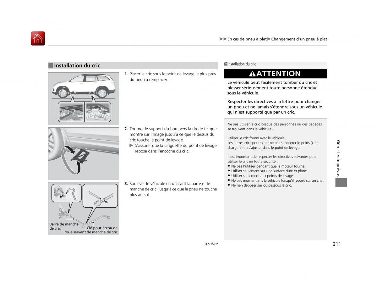 Honda Pilot III 3 manuel du proprietaire / page 612