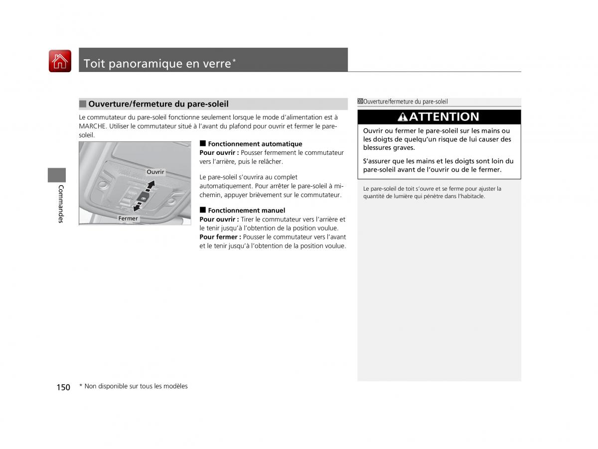 Honda Pilot III 3 manuel du proprietaire / page 151