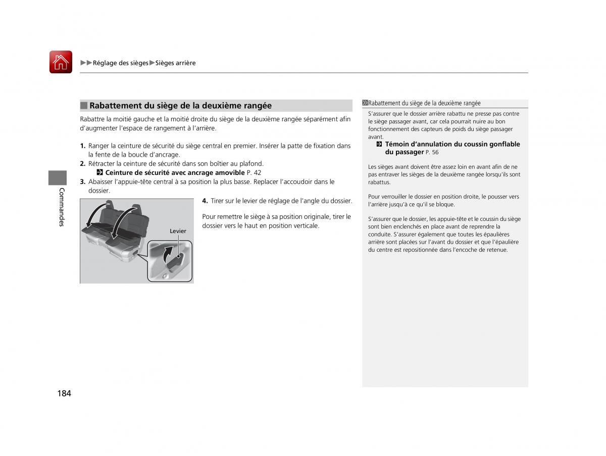 Honda Pilot III 3 manuel du proprietaire / page 185