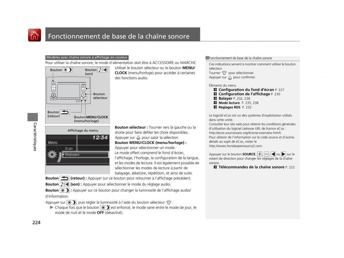 Honda Pilot III 3 manuel du proprietaire / page 225