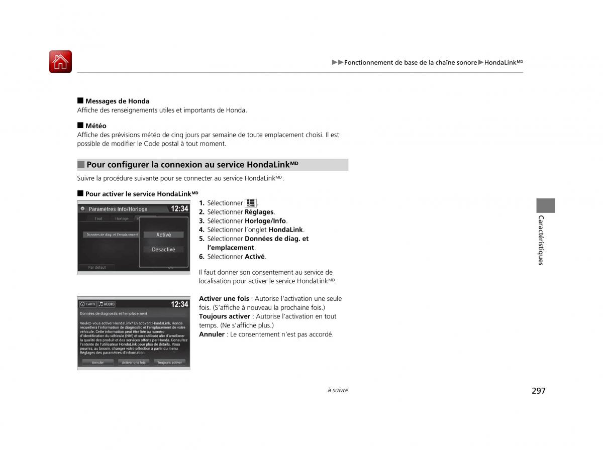 Honda Pilot III 3 manuel du proprietaire / page 298