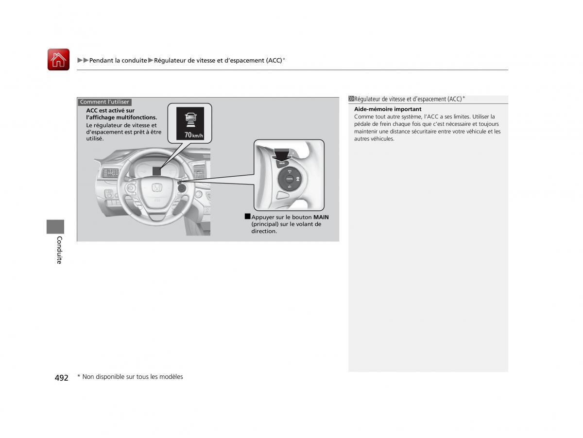 Honda Pilot III 3 manuel du proprietaire / page 493