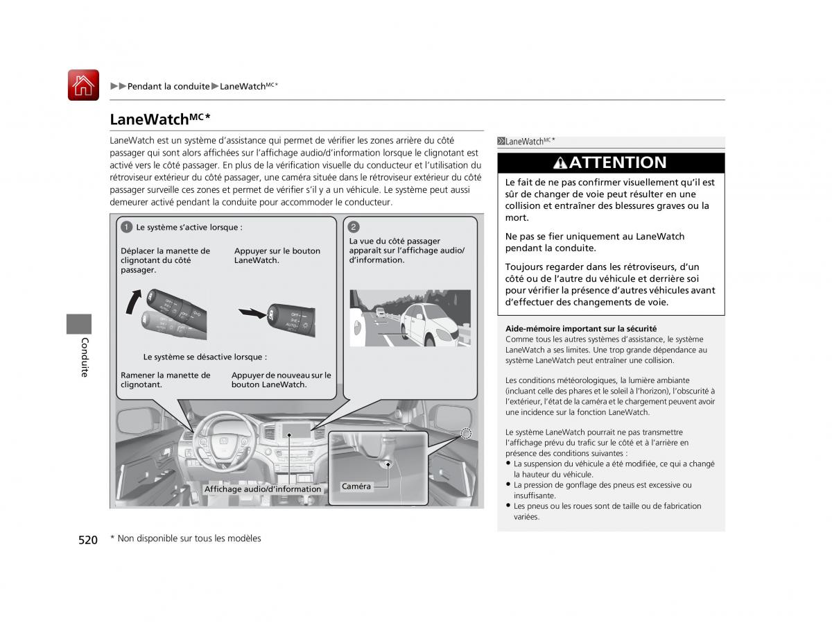 Honda Pilot III 3 manuel du proprietaire / page 521